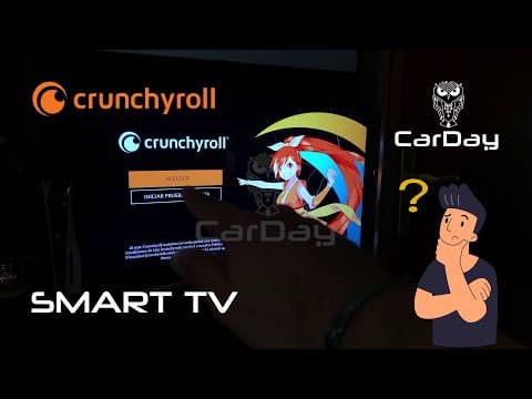 ¿Cómo iniciar sesión en Crunchyroll en Smart TV?