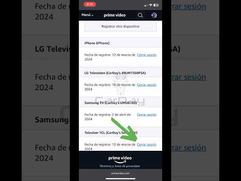 ¿Cómo Cerrar Sesión a los dispositivos desconocidos en Prime Video ? #CarDay #PrimeVideo #Amazon
