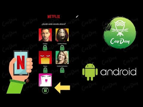 ¿Cómo cerrar sesión en Netflix con los perfiles bloqueados en Android?