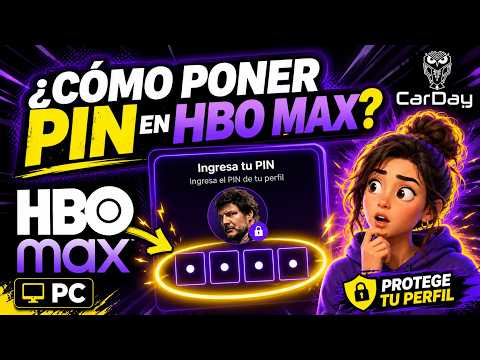 Cómo poner PIN a tu perfil de HBO Max desde PC