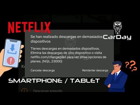 ¿Cómo solucionar el error cuando han realizado descargas en demasiados dispositivos?