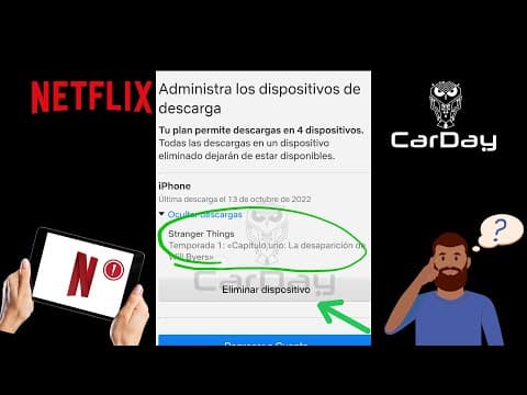 ¿Cómo liberar dispositivos correctamente para la descarga en Netflix?