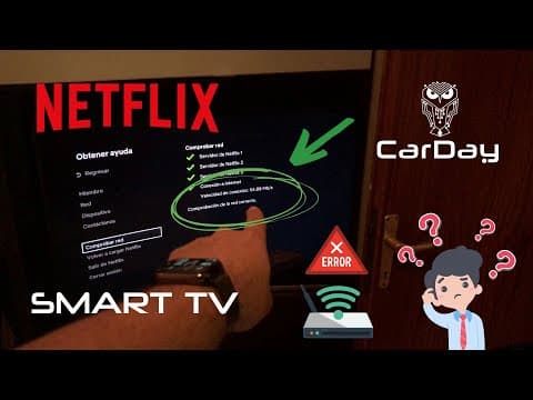 ¿Cómo verificar el estado de red en la aplicación de #Netflix en mi #SmartTV ?