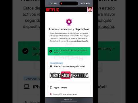 ¿Cómo cerrar sesión de un dispositivo en Netflix? #Netflix #CerrarSesión #NetflixTips