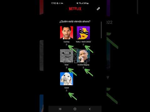 ¿Cómo cerrar sesión en Netflix con los perfiles bloqueados en un teléfono Android? #CarDay #Netflix