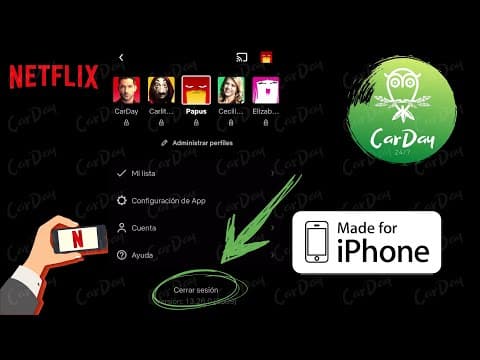 ¿Cómo cerrar sesión de #Netflix en mi #iPhone ?
